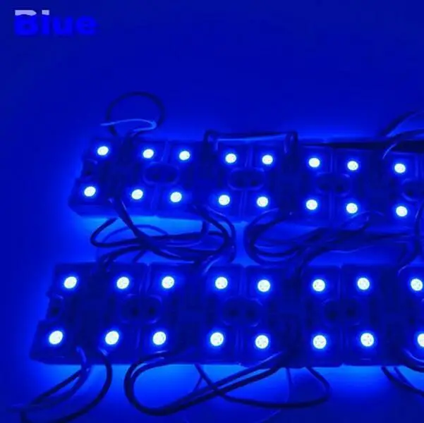 100pcs DC12V 5050 4 LED Modules White/Warm White IP65 Waterproof for LED Signs Advertisements