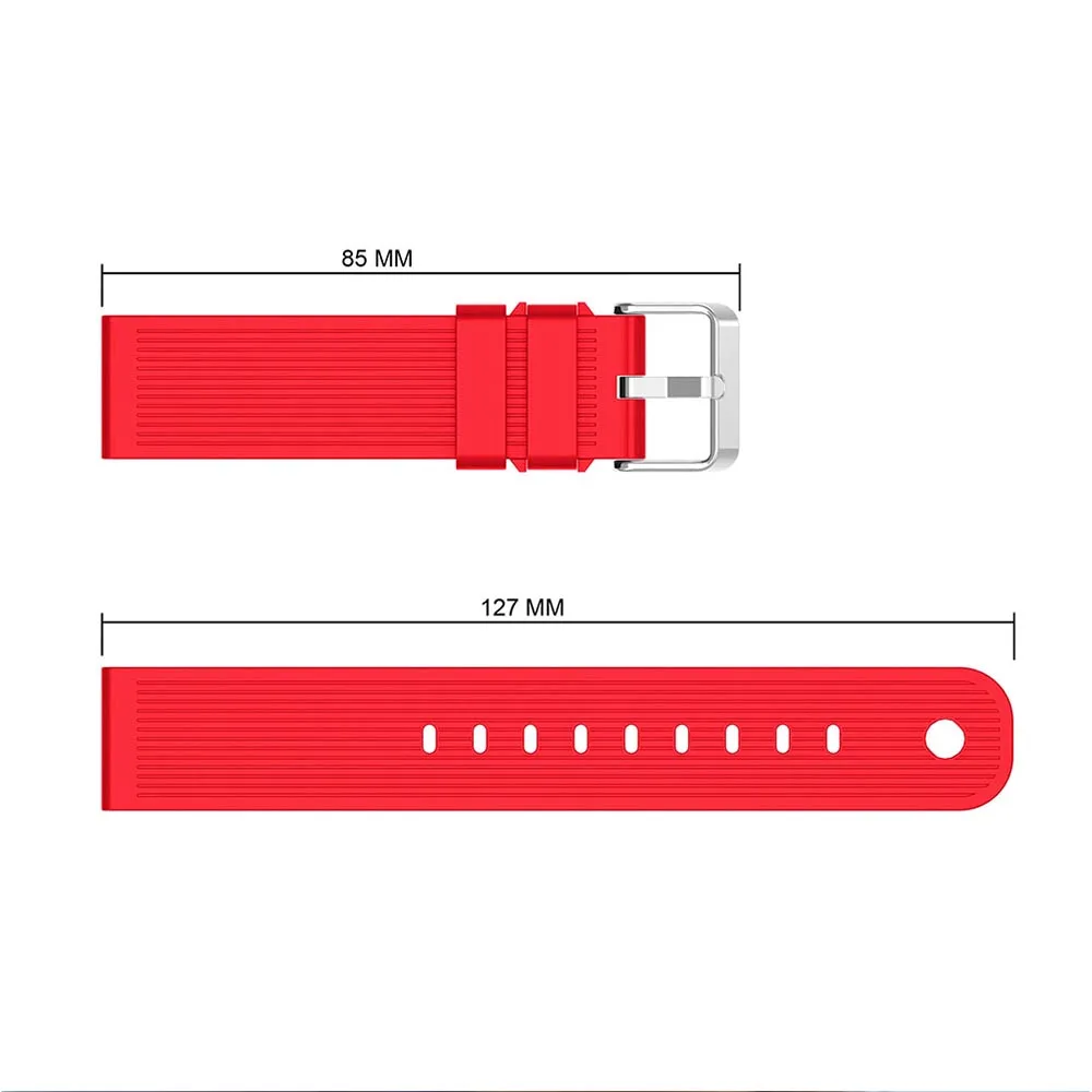 20mm Silicone Watch Strap For Xiaomi Huami Amazfit Bip /Bip S Lite/GTS/Bip U Smart Watchband Sport Bracelet Wriststrap accessory