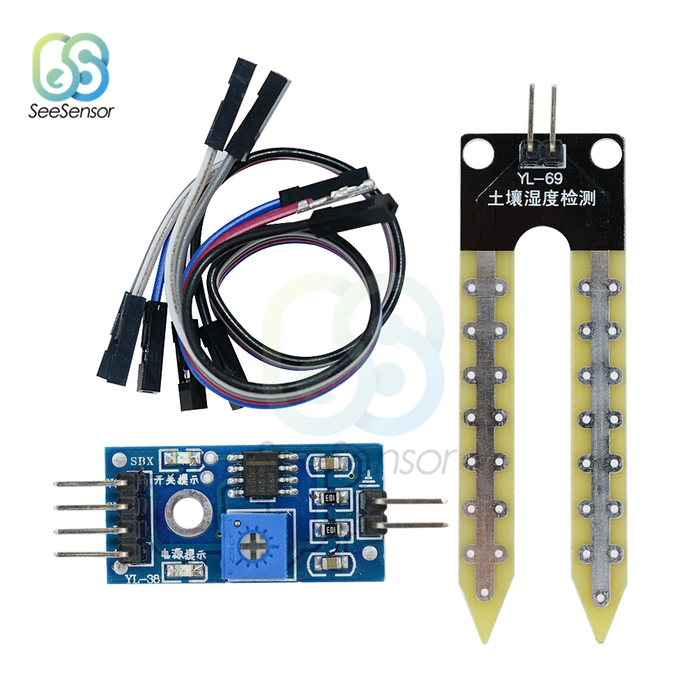 Soil Moisture Hygrometer Detection Humidity Sensor Module For arduino Development Board Smart Electronics DIY Kit