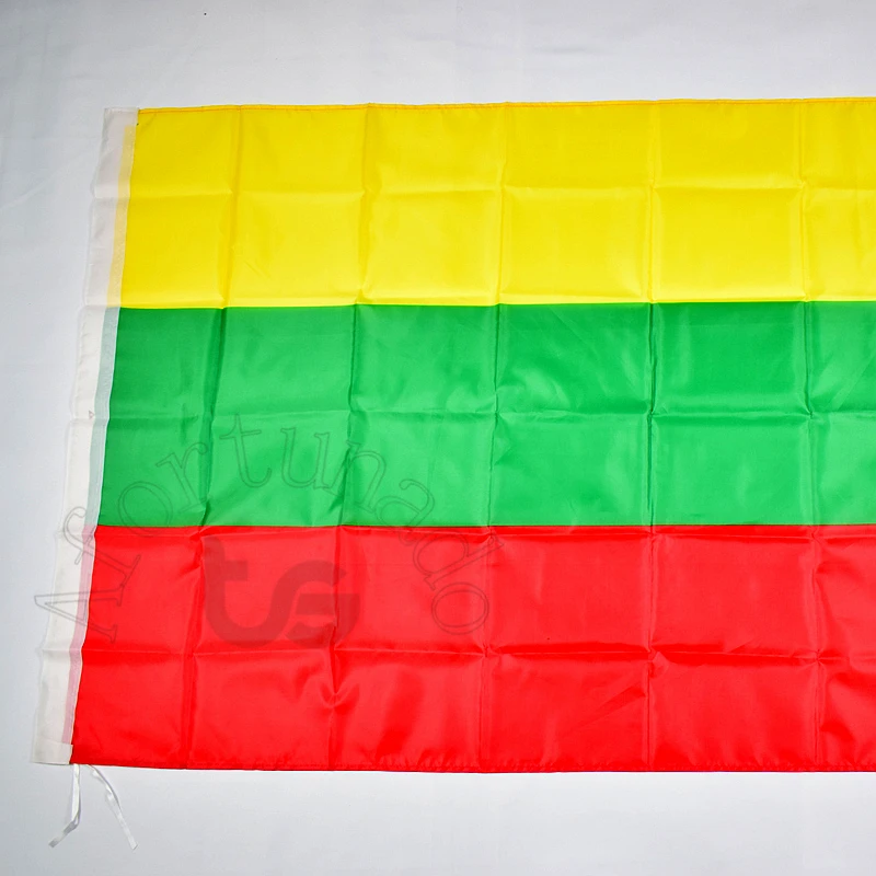 Lithuania 90*150cm LTU Lithuanian flag Banner  3x5 Foot Hanging National flag Home Decoration flag