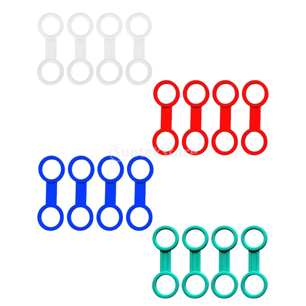 

4 шт. Дайвинг для дайвинга подводного плавания силиконовая маска для подводного плавания ремешок шнурок-держатель для фото фиксатор крепления Шестерни запасные части Аксессуары