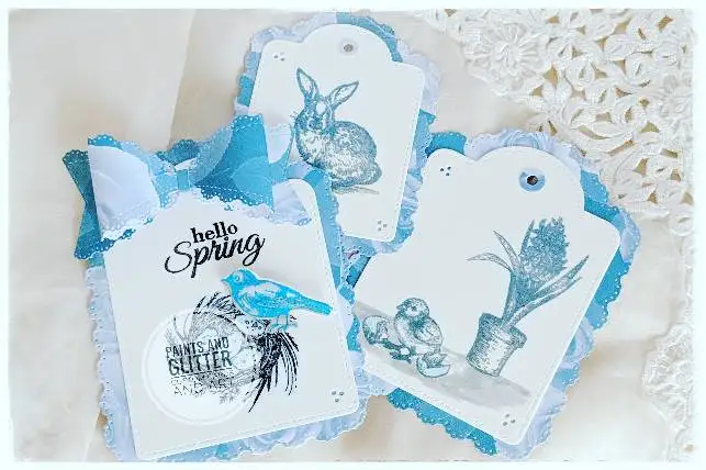 KSCRAFT Tag Cards Metal Cutting Dies Stencils for DIY Scrapbooking/photo album Decorative Embossing DIY Paper Cards