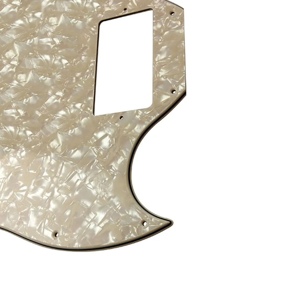 Niestandardowy części do gitary Pleroo-dla Gib Standard SG pełna twarz gitara Pickguard Route PAF humbucker Scratch Plate, wielokolorowy wybór