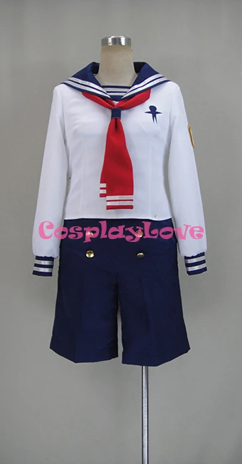 Free! Iwatobi Swim Club Rin Matsuoka Sailor Suit Cosplay Costume