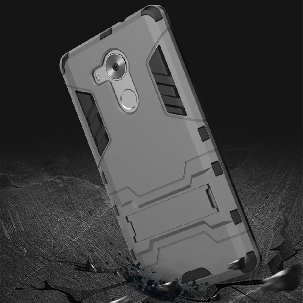 Shockproof Armor Case untuk Huawei Mate 8 Mate8 Silikon Kickstand Pemegang Case untuk Huawei Mate8 untuk Mate 8 Cover Fundas