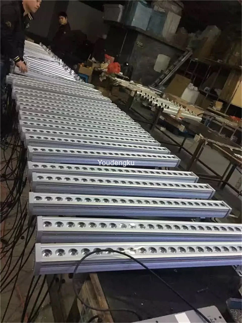 

2 pcs 24*4w 4in1 RGBW dmx waterproof wall washer led underwater light IP65 outdoor led wallwasher beam dj stage lighting
