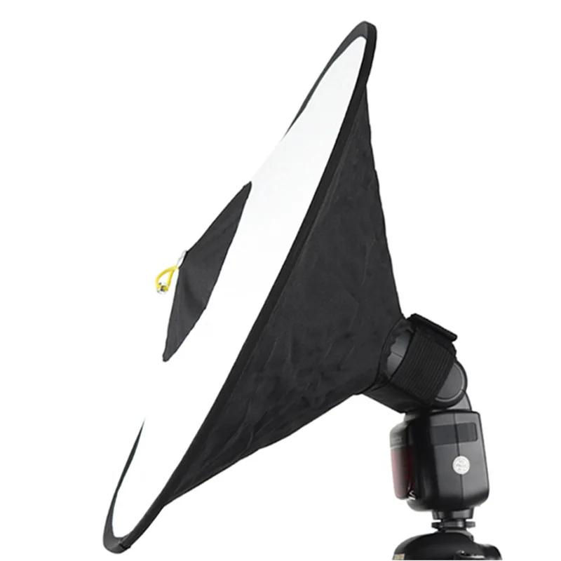 Godox Universal Conical Softbox RS18 Foldable On-camera Speedlite Circular Soft Diffuser For Camera Flash Canon Nikon Sony AD200