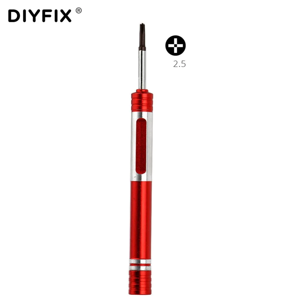 DIYFIX 2.5mm Phillips Precision Screwdriver Cross Head for iPhone Logic Board Blossom Core Screw Opening Repair Tool Hand Tool