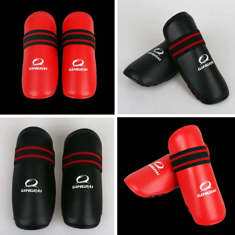 MMA shin guard shank protector kickboxing grappling shin pads sport gear leg guards kids adult training Boxing Muay Thai Sanda