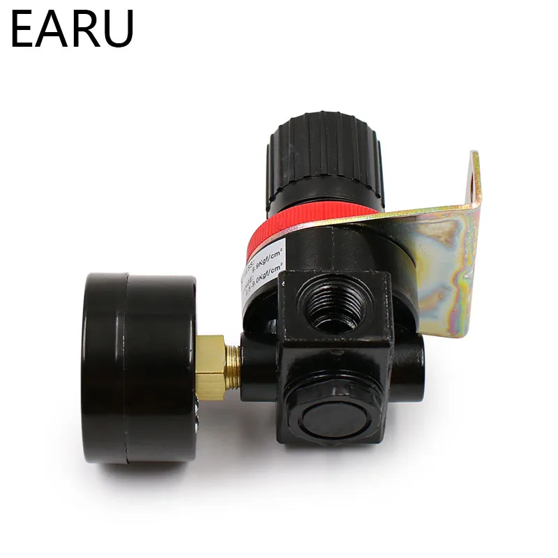 AR2000 G1/4 ''Pneumatic Mini Air บรรเทาความดันควบคุมตัวควบคุมคอมเพรสเซอร์ Treatment Units วาล์วข้อต่อขายส่ง