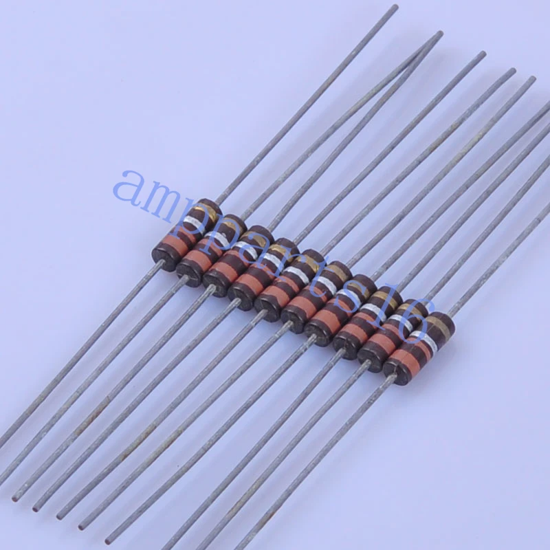 УГЛЕРОДНЫЙ композиционный винтажный резистор 0,5 Вт 0.33R 0.33ohm 10 шт.