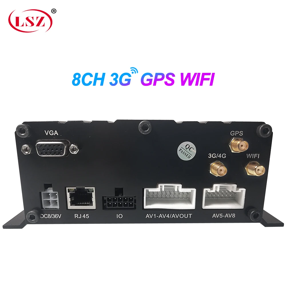 LSZ spot wholesale sd + hard disk monitoring host  ahd1080p megapixel 3g gps wifi mdvr truck / passenger car / big ship / tanker