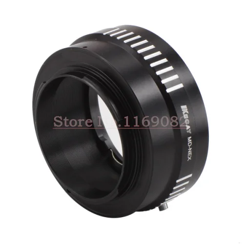 KECAY MD-NEXเลนส์เมาA Dapter Ring Minolta MD MCเลนส์และสำหรับNEX Eเมาร่างกายNEX5 NEX5N NEX7 NEX-C3 NEX-F3 NEX-5R NEX6