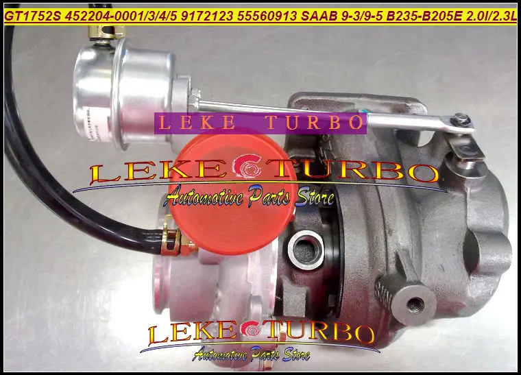 

Turbo GT1752S 452204 452204-5005S 9080290 Turbocharger 55560913 9198631 5955703 For SAAB 9.3 9.5 9-3 9-5 B235E B205E 2.0L 2.3L P