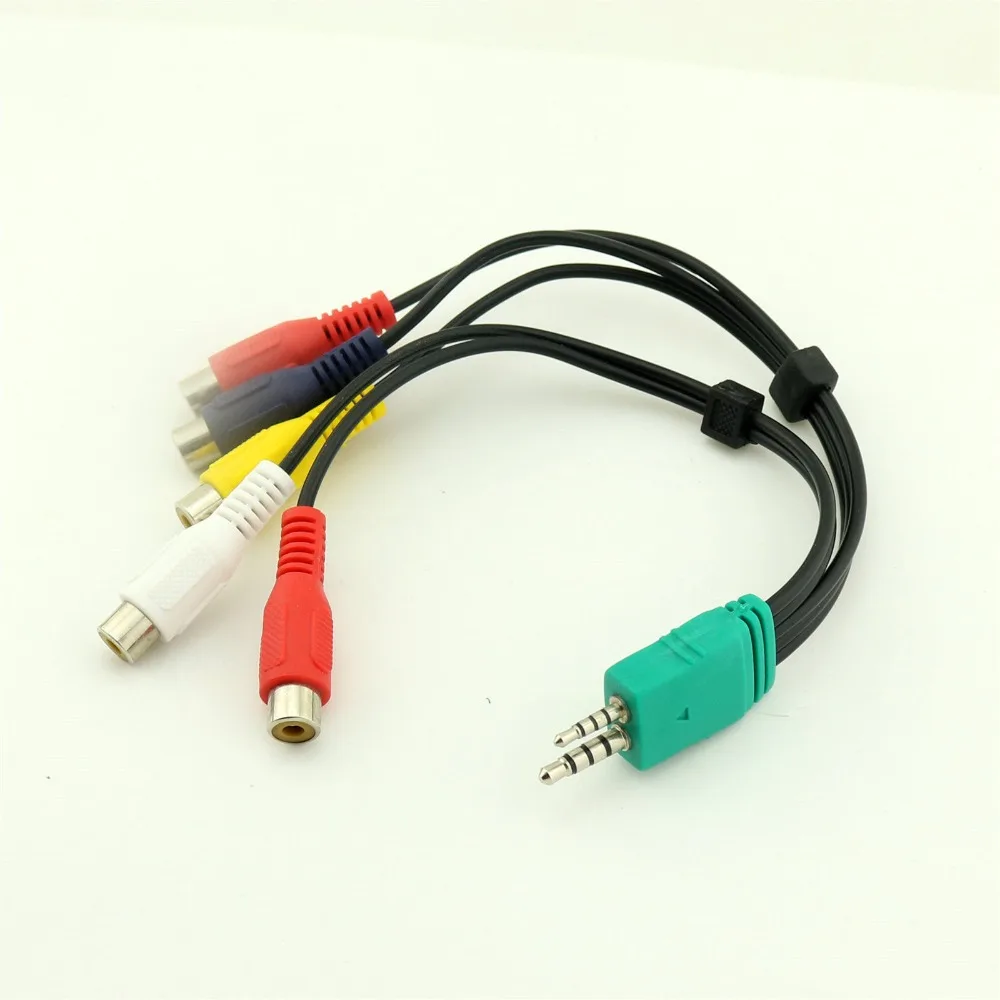 1pcs Video AV Component Audio Adapter Cable For Samsung LED TV BN39-01154W BN3901154W 24cm