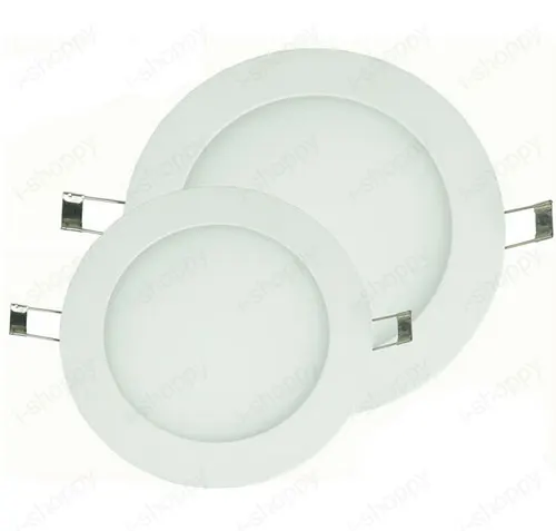 Pode ser escurecido/n 4w/6w/8w/12w/18w conduziu a lâmpada do teto painel luminária de iluminação para baixo luz acrílico sala jantar super mercado banheiro escritório