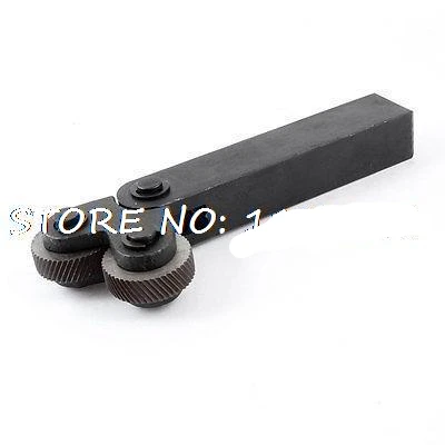 1Pc Diagonal 0.3/0.4/0.5/0.6/0.8/1.0/1.2/1.5/1.6/1.8/2.0/2.5/3.0Mm Pitch 26X8X8Mm Roda Ganda Linear Knurling Ini alat untuk Bubut