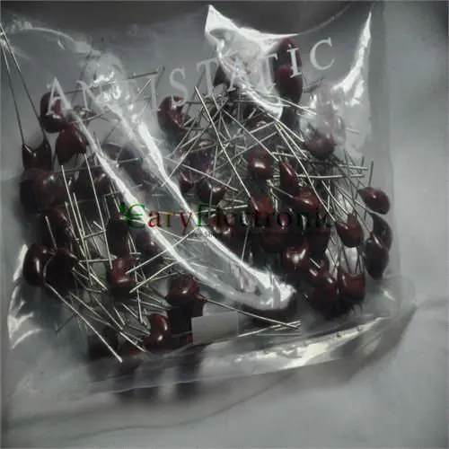 

Wholesale 100pc long lead New Silver MICA Capacitors electronic 47pF 500V for tube audio guitar amps tone DIY part free shipping