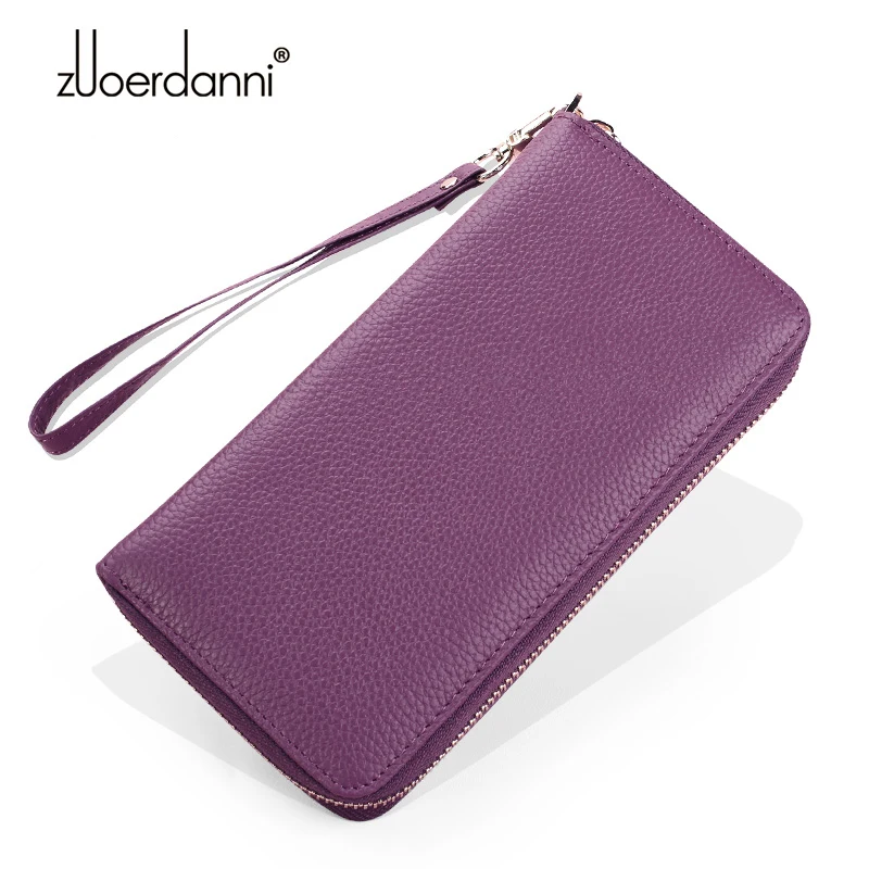 new ladies long wallet female Korean wallet retro wallet multi-function zipper multi-card bit clutch