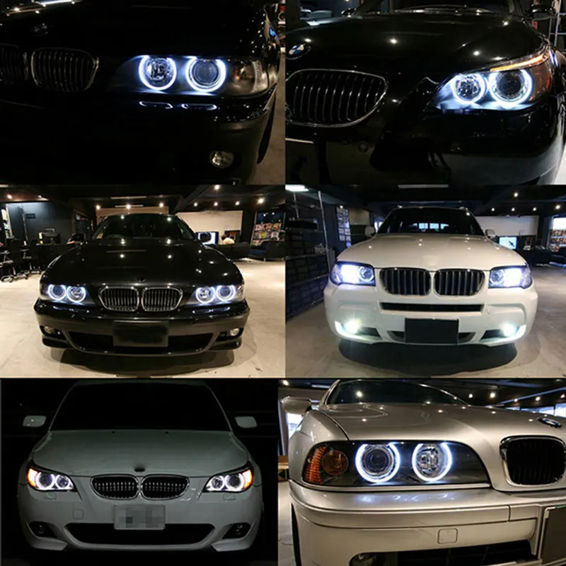 2x Error Free 10w LED Angel Eyes Marker Lights Bulbs white/Blue/Red For BMW E39 E53 E60 E61 E63 E64 E65 E66 E87 525i 530i 545i