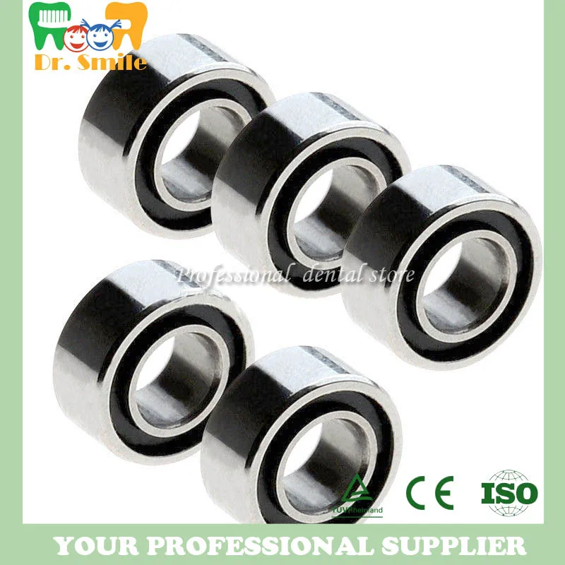 Dental 10pcs High Speed Handpiece Turbine Ceramic Laboratory Dental Bearings NSK RUCA SR144TLZN 3.175x6.35x2.38mm SR144