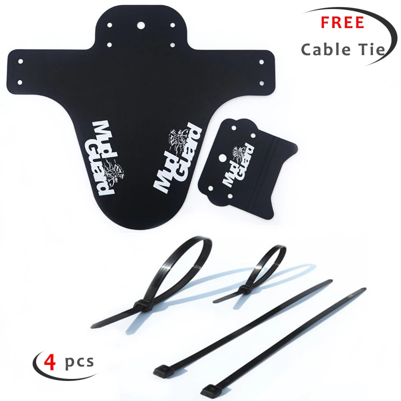 2019 New Bicycle Fenders Plastic Colorful Front /rear Bike Mudguard Mtb Bike Wings Mud Guard Cycling Accessories for Bicycle