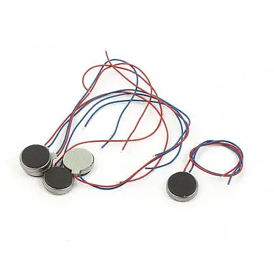 

5pcs DC3V/0.1A 1.5V/0.05A 10x2.7mm Coin Mobile Phone Vibration Motor-Vibration Motors -