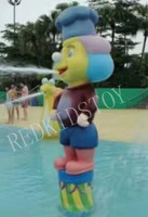 Fiberglass Cartoon Character Water Playground HZ-CF007