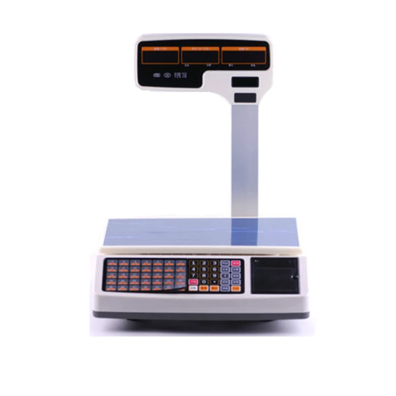 weighing scale support thermal receipt printing with RJ11 port quality cash drawer together special for pos cash register system