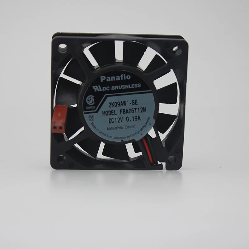 Original FBA06T12M 6015 DC12V 0.19a 6CM cooling fan