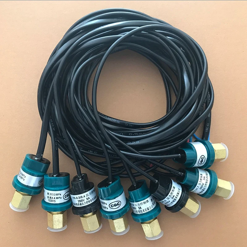 YK series pressure switch controller  YK-0.05/0.15  YK-0.15/0.3  YK-0.3/0.4 YK-0.2/0.3 YK-2.2/1.7 MPA  250V