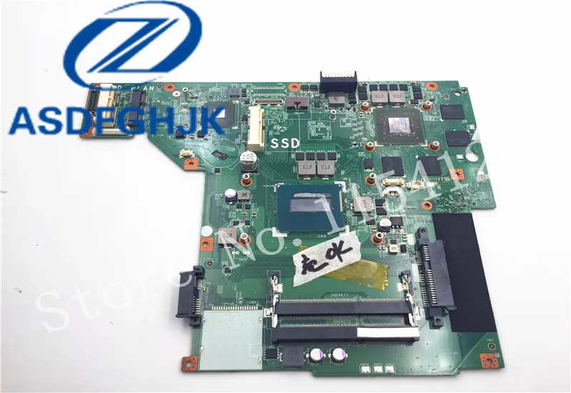 Original FOR MSI GE70 Laptop Motherboard MS-17591 VER 1.0 ms-1759 DDR3L I7-4710HQ GTX860M N15P-GX-A2 100% Perfect Work