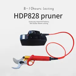 HISEED HDP828 Lithium Battery Orchard Electric scissors professional Tree pruning shears