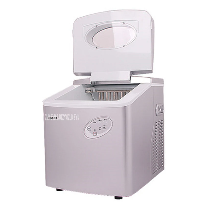 30 кг/24 часа в сутки льда бытовой Портативный льда делая машину 160W небольшой коммерческий льдогенератор молока Чай магазин автомат для произ...