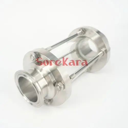 Visor sanitário com fluxo de vidro, ideal para programação caseira, 89mm de diâmetro, 3.5 polegadas