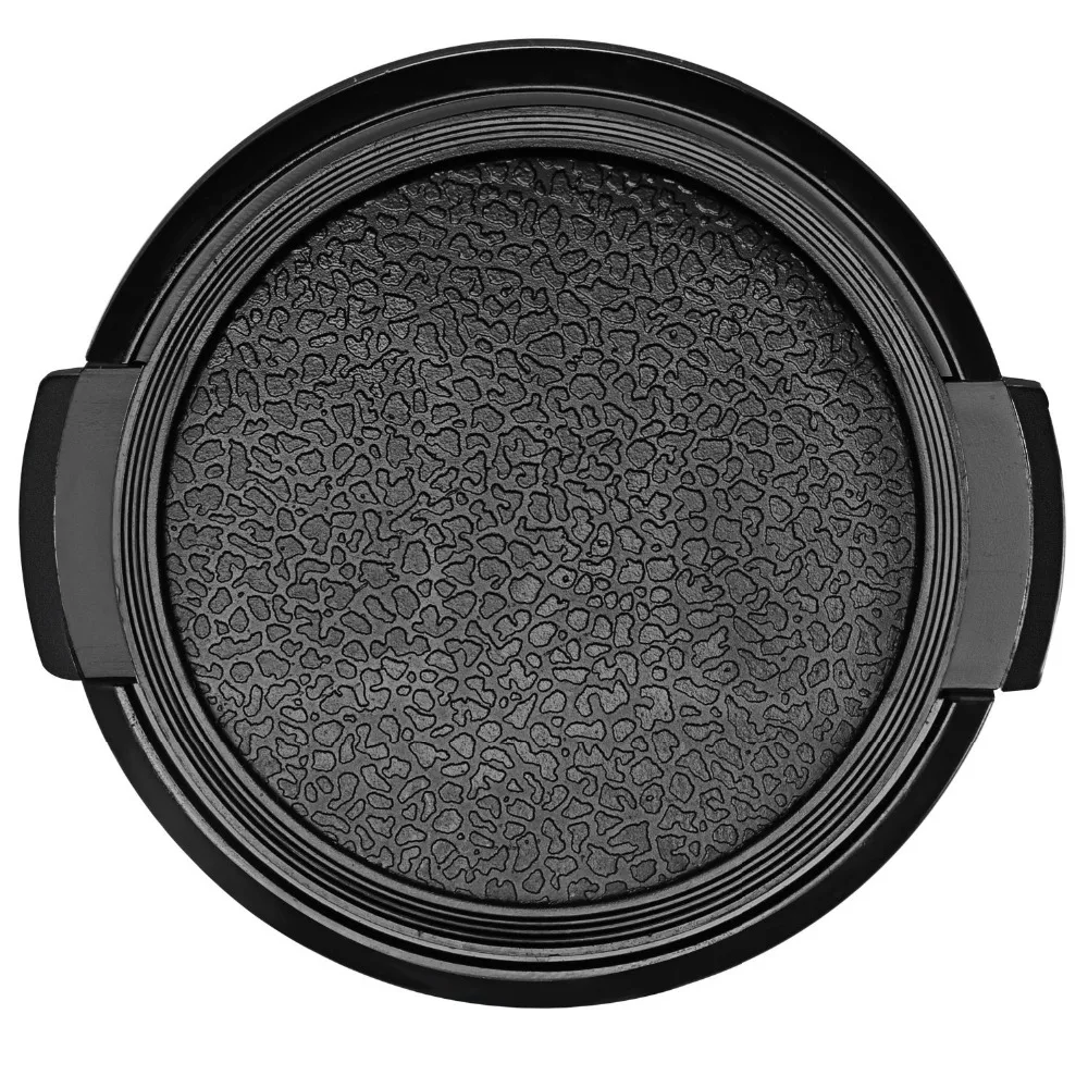Tutup Lensa Kamera Penutup Perlindungan 37 Mm 39 Mm 40.5 Mm 43 Mm 46 Mm 49 Mm dengan Anti- kehilangan Tali Snap On untuk Canon Nikon Sony Aksesoris