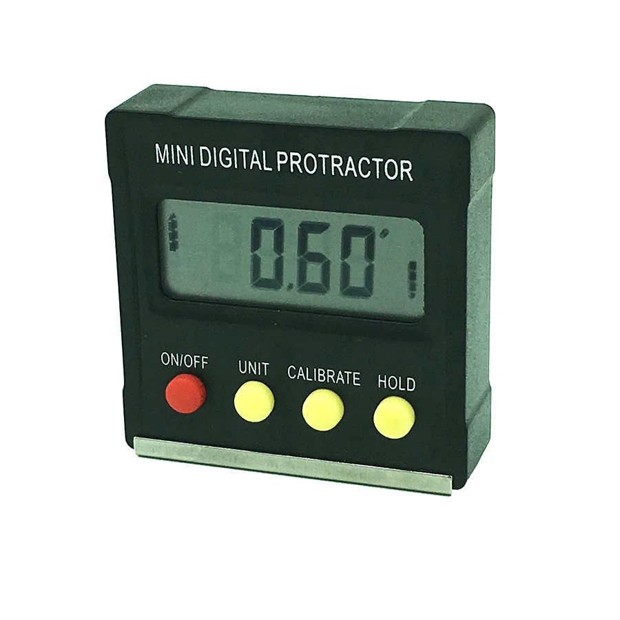 Digitale Hoekzoeker Gradenboog Elektronische Level Box 360 Graden Digitale Inclinometer Hoek Meten Met Magneten Draagbare