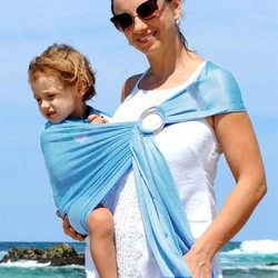 MOTOHOOD Sella Zaino Del Bambino Spiaggia Acqua Bambino Fionda Anello di Metallo Carrier Appena Nato Del Bambino Dell'involucro Acqua Sling Carrier Infant Canguro