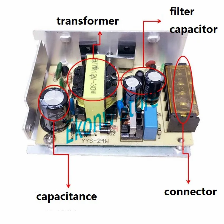 25W 5V 5A Switching Power Supply Factory Outlet SMPS Driver AC110-220V to DC5V Transformer for LED Strip Light Module Display