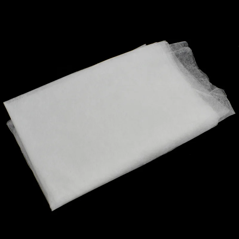 1M White Double Sided Adhesive Interlining Fabric DIY Craft Quilting Lining Cloth Garment Bag Decoration Supplies