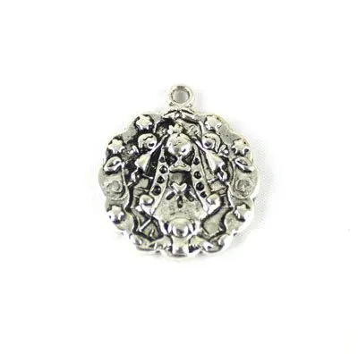 

FREE SHIPPING 100PCS Tibetan silver Cute Girl Word Pendant A13434