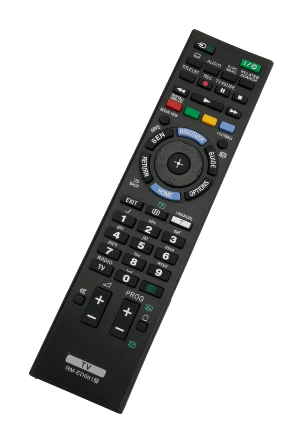 New TV Remote Control RM-ED061 For Sony TV KDL-42W705B KDL-32W705B KDL-50W656A KDL-65W855A KDL32W705BBAEP