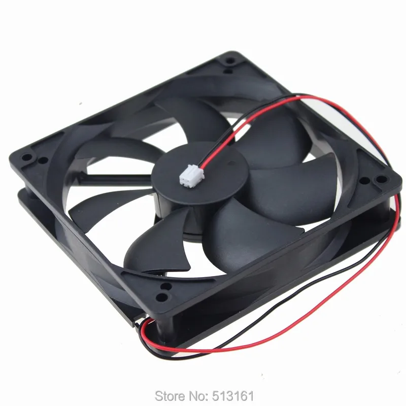 10 Cái 120 mét 12 cm Tiếng Ồn Thấp 12 V 120x120x25 mét Không Chổi Than Quạt Làm Mát 120 mét