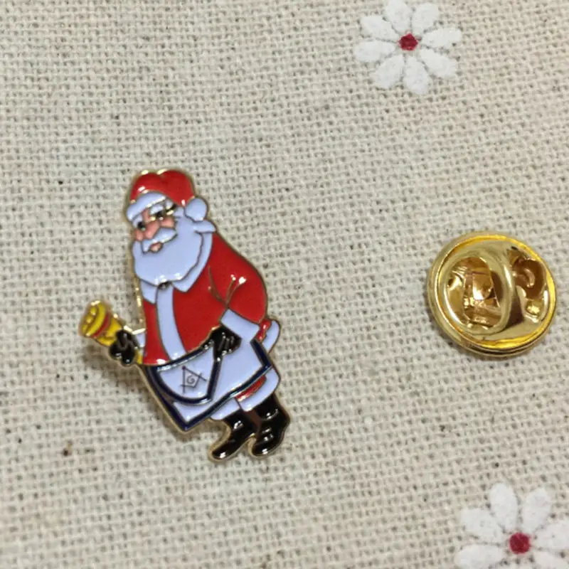 100szt Wykonana na zamówienie odznaka Metal Craft Ceremonialna broszka do garnituru Miękkie emaliowane szpilki Meme Prezent Masoński fartuch Kreskówka Szpilka do klapy