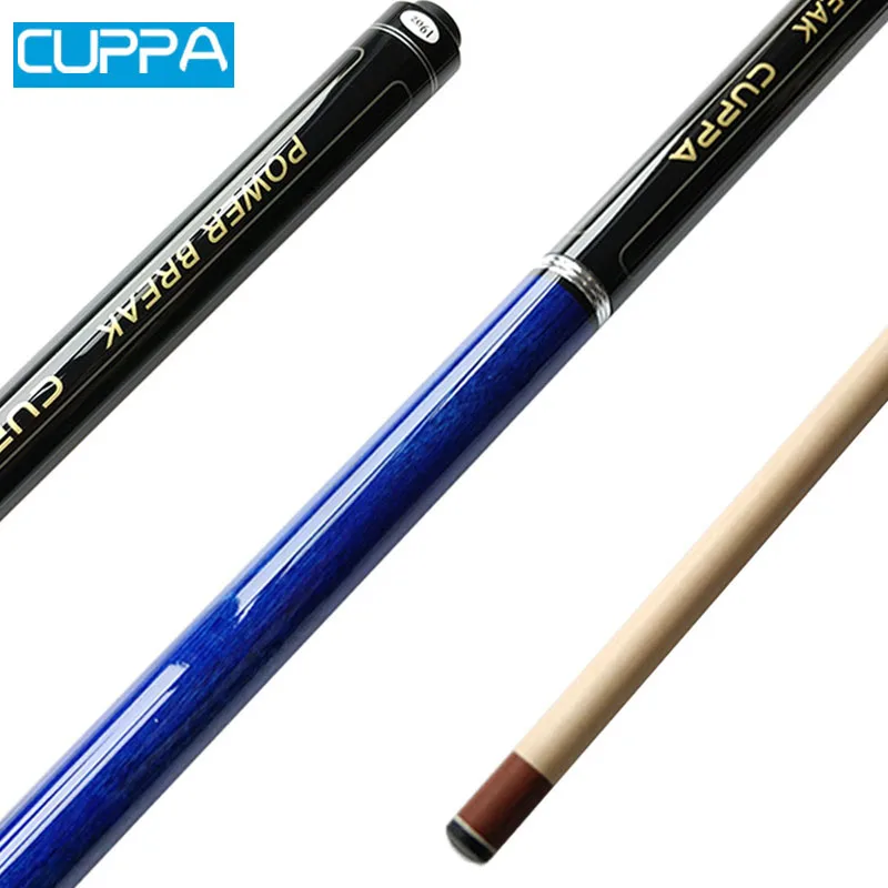 Good Quality Cuppa Brand Pool Punch & Jump Cue 13 mm Tip Red Blue Color China