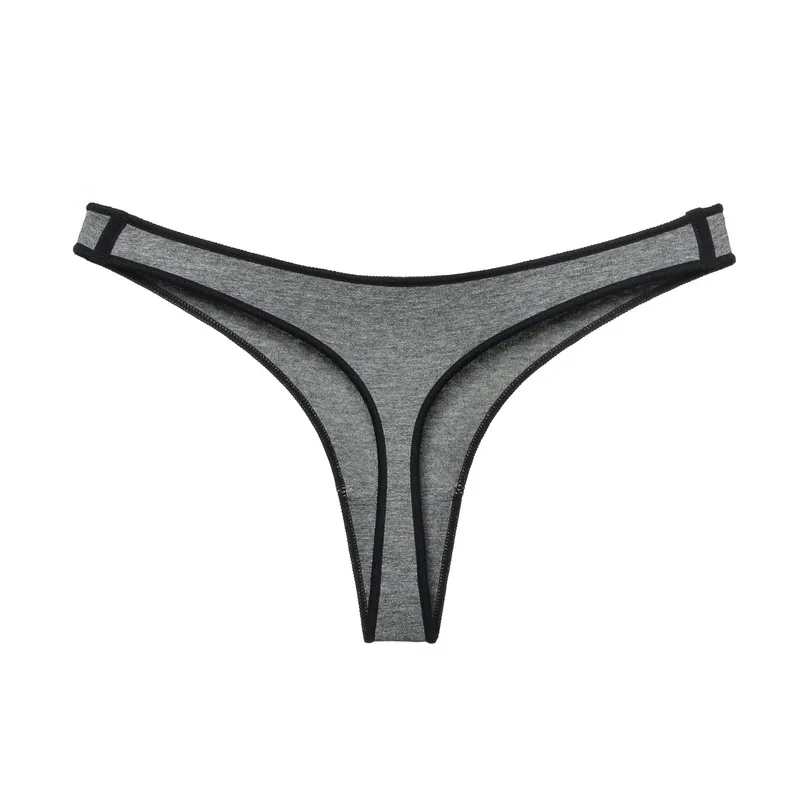 Women G String Thongs Low Rise Contton Tanga Briefs Sexy Panties Ladies\' Seamless Lingerie Female Underwear Strings 1 piece