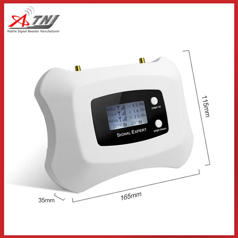 유럽 4G LTE 800mhz 대역 20 휴대 전화 신호 4G FDD LTE ALC 70dB 게인 셀룰러 증폭기 셀룰러 부스터 리피터 4G 안테나