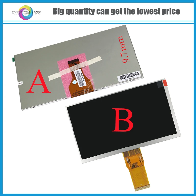 163*97mm New LCD Display Digma optima 7.5 3G (TT7025MG) Tablet 1024*600 TFT LCD Screent Free Shipping