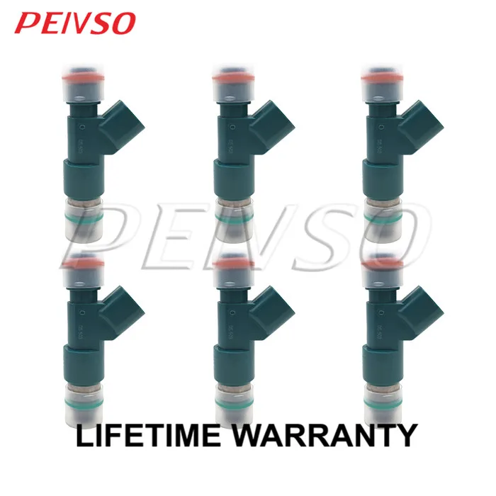 PEIVSO 6pcs 6G9N-AB LR001982 30777501 85212259 Fuel Injector For LAND ROVER&VOLVO LR2 / S80 / V70 / XC60 / XC70 / XC90 3.2L L6