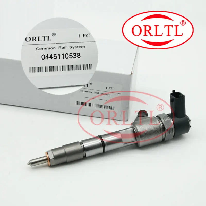 

ORLTL Common Rail Spare Parts Injector 0445110538 Auto Fuel Inyection 0 445 110 538 Diesel Oil Injectors 0445 110 538